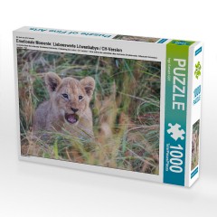 CALVENDO Puzzle CALVENDO Puzzle Emotionale Momente: Liebenswerte Lowenbabys \/ CH-Version Пазл CALVENDO Puzzle Эмоциональные моменты: милые львенки / Swiss version