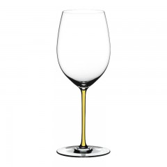 Riedel Riedel Fatto a Mano - gelb Cabernet / Merlot Glas 625 ccm / h: 25 cm Riedel Fatto a Mano - желтое стекло Каберне / Мерло 625 см3 / высота: 25 см