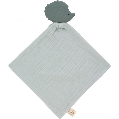 Lassig Beissring\/Schmusetuch mit Naturkautschuk Garden Explorer Igel Кольцо для прорезывания зубов/одеяло с натуральным каучуком Garden Explorer hedgehog