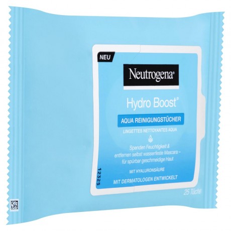 Neutrogena Reinigungstucher quot;Hydro Boost Aquaquot;  Чистящие салфетки "Hydro Boost Aqua"