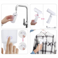 EUGAD EUGAD Dampfburste, 1000 W, Dampfglatter Steamer mit Dampfburste 150 ml  Паровая щетка EUGAD, 1000 Вт, отпариватель с паровой щеткой 150 мл