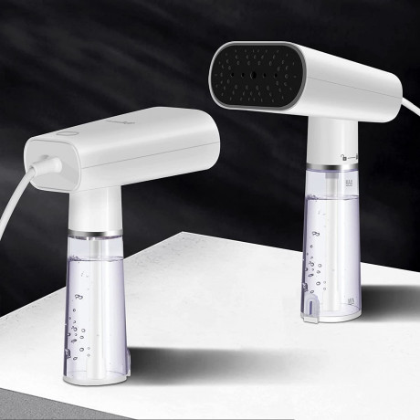 EUGAD EUGAD Dampfburste, 1000 W, Dampfglatter Steamer mit Dampfburste 150 ml  Паровая щетка EUGAD, 1000 Вт, отпариватель с паровой щеткой 150 мл