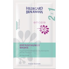 Hildegard Braukmann Emosie Erfrischungs Mask Маска для лица, 2 x 7 мл / 1 шт.