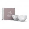 Fiftyeight Products TV Tassen Schalchen Set 2-tlg. - glucklich & och bitte 0,20 L Набор подставок для телевизора 2 шт. - Happy &amp; Please 0,20 л
