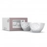 Fiftyeight Products TV Tassen Schalchen Set 2-tlg. - glucklich & och bitte 0,20 L Набор подставок для телевизора 2 шт. - Happy &amp; Please 0,20 л