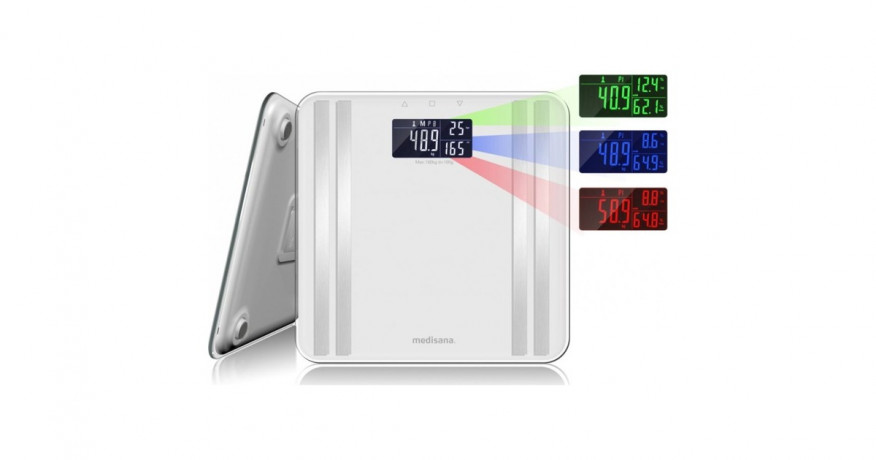 Medisana Medisana Korperanalysewaage  BS465 weiss/edelstahl  weiss/edelstahl Весы Medisana для анализа тела BS465 белый/нержавеющая сталь
