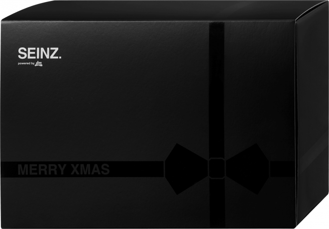 SEINZ. MERRY XMAS Adventskalender 2026 fuer Maenner, 22 Pflege- und Duftprodukte, Socken und Autoduft, SEINZ. Адвент-календарь 2026 для мужчин с уходом для лица, тела и волос, ароматами, носками и ароматизатором для автомобиля, 24 сюрприза
