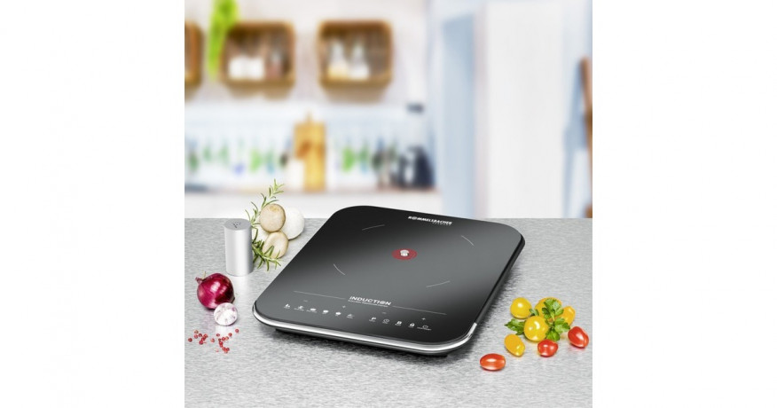 Rommelsbacher Rommelsbacher Einzelkochplatte CTS 2000/IN schwarz/silber  schwarz/silber Rommelsbacher одинарная конфорка CTS 2000/IN черный/серебристый