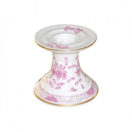 Meissen Meissen 'Neuer Ausschnitt - Indische Malerei purpur Goldpunkte mit Goldrand' Leuchter 7 cm Meissen "new section - Индийская роспись фиолетовыми золотыми точками с золотым ободком" подсвечник 7 см