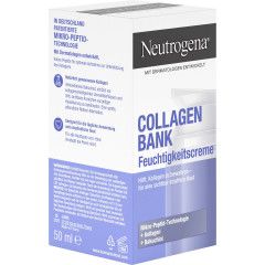 Neutrogena Collagen Bank Feuchtigkeitscreme, 50 ml, Neutrogena Collagen Bank Увлажняющий крем с бакучиолом, микро-пептидами и коллагеном, 50 мл