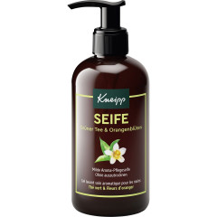 Kneipp Milde Aroma-Pflegeseife Gruener Tee &amp; Orangenblueten, 250 ml, Kneipp мягкое ароматное жидкое мыло «Зелёный чай и цветы апельсина», 250 мл