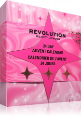 Revolution Beauty Advent Calendar 24 Day 2026, Revolution Beauty адвент-календарь 2026 с макияжем и аксессуарами для полного образа, 24 сюрприза
