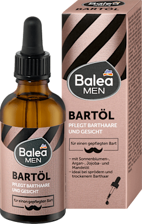 Balea MEN Bartoel, 50 ml, Масло для смягчения бороды и ухода за кожей лица, 50 мл