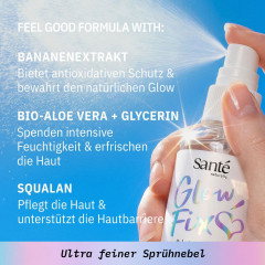 SANTE Glow Fix, 50 ml, Санте Спрей Glow Fix для фиксации макияжа и сияющего финиша, 50 мл