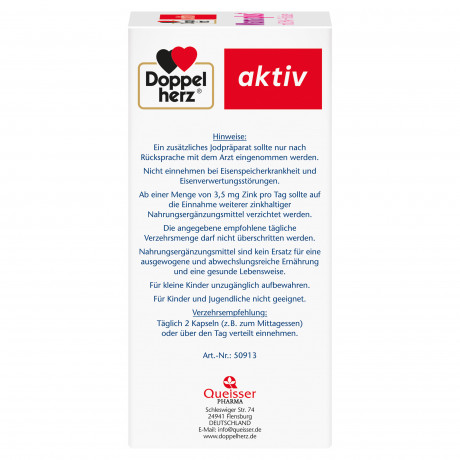 Doppelherz Mama plus, 120 Kapseln, 153,6 g, Витаминно-минеральный комплекс с DHA, фолиевой кислотой 600 мкг, железом и йодом для планирования беременности, беременности и грудного вскармливания, 120 капсул, 153,6 г