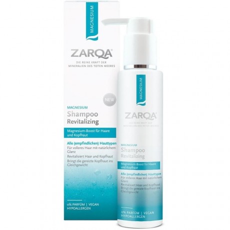 ZARQA Magnesium Shampoo Revitalizing  Восстанавливающий шампунь с магнием