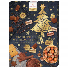 Niederegger Nougat Adventskalender 2026, Адвент-календарь 2026 Niederegger с нугой восьми видов, 41 изделие, 500 г