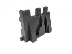 LEGO LEGO MOC Ritter Burg Schloss Mauer 1 Eckteil - dunkelgrau - 49 Teile LEGO MOC Knight Castle Wall 1 угловая часть - темно-серый - 49 деталей