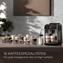 Saeco Saeco Kaffeevollautomat GranAroma Kaffeevollautomat 16 Kaffeesorten, Intuitives Farbdisplay, Kaffeeautomat Cafemaschine Kaffeemaschine mi Mahlwerk Vollautomat Cafe  Полностью автоматическая кофемашина Saeco GranAroma полностью автоматическая кофемаш