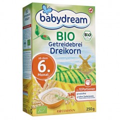 babydream Bio Getreidebrei Каша Dreikorn 250 г