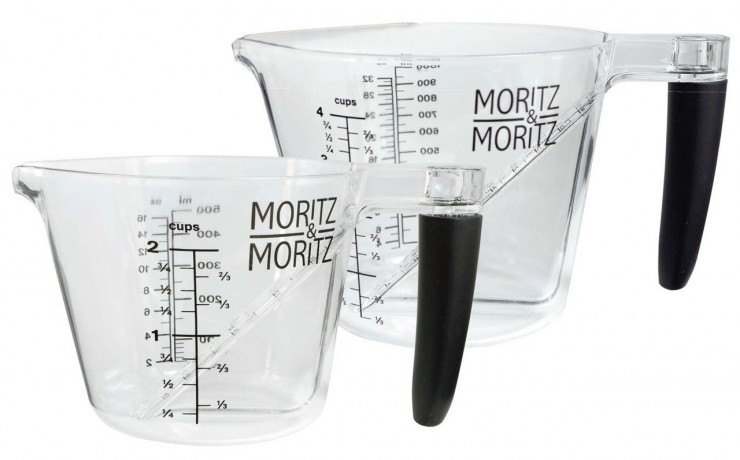 Moritz & Moritz Moritz & Moritz Messbecher Set klar Набор мерных стаканчиков Moritz & Moritz
