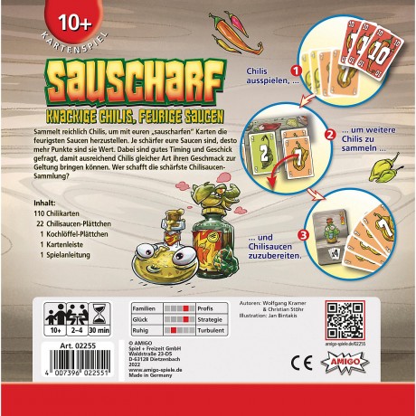 Amigo Spielware Sauscharf Игрушки супер острые