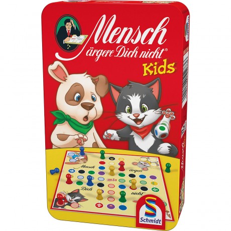 Schmidt Spiele Mitbringspiel Mensch argere Dich nicht Kids Возьмите с собой игру
