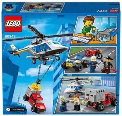 LEGO LEGO City 60243 Verfolgungsjagd mit dem Polizeihubschrauber LEGO City 60243 Погоня на полицейском вертолете
