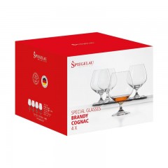 Spiegelau Spiegelau Bar - Spezialglaser Cognac / Brandy Glas 558 ml Set 4-tlg. Spiegelau Bar - специальные стаканы для коньяка/коньяка 558 мл, набор из 4 шт.
