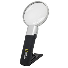National Geographic 2in1 LED Tisch- und Handlupe 2x\/4x 2-в-1 светодиодная настольная и портативная лупа 2x/4x