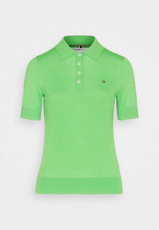 Tommy Hilfiger BUTTON Polo shirt spring lime BUTTON рубашка поло весенняя известь