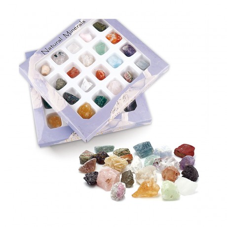 Vicabo Edelsteine Set Mineralien Steine Kristalle Experimentierkasten fur Kinder Набор драгоценных камней Минералы Камни Кристаллы Экспериментальный набор для детей