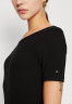 Tommy Hilfiger SLIM Basic T-shirt black SLIM Базовая футболка черный