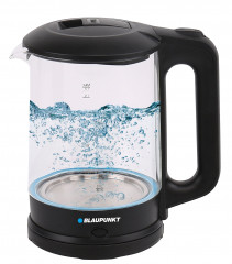 Blaupunkt Blaupunkt Wasserkocher MEN801 Wasserkocher, 2200W, Glas mit Kunststoff, 1,7 Liter, Kettle, 2200,00 W, LED Innenbeleuchtung, 360° Basis, BPA- Frei, elektrischer  Чайник Blaupunkt MEN801, чайник, 2200 Вт, стекло с пластиком, 1,7 литра, чайник, 220
