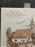 Панно винтажное Kachel Fliese "Церковь святого Лаврентия в Хагсфельде", керамика, 15 х 15 см, Германия, 1960-70гг.
