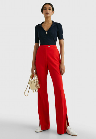 Tommy Hilfiger VIS FLARED HW TAILORED  Trousers fireworks VIS FLARED HW TAILORED Брюки салют