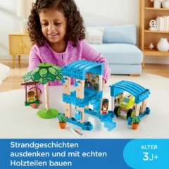 Mattel Fisher-Price Wunder Werker Strandbungalow Пляжное бунгало Fisher-Price Miracle Workers
