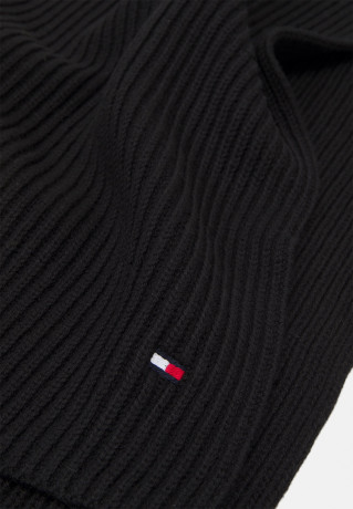 Tommy Hilfiger ESSENTIAL FLAG Scarf black ESSENTIAL FLAG Шарф черный
