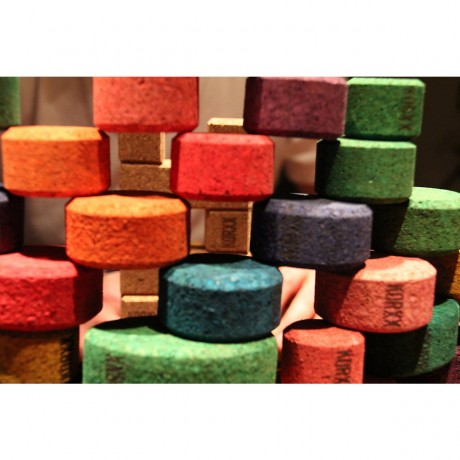 KORXX Korkbausteine Kuller Mix Color edu Пробковые строительные блоки Kuller Mix Color edu