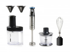Domo Stabmixer, 800 W, SET Spiral Zoodle Gemusespaghetti-Schneider elektrisch Mix Zauberstab  Ручной блендер Domo, 800 Вт, НАБОР Spiral Zoodle, насадка для нарезки овощей и спагетти, электрическая насадка для смешивания