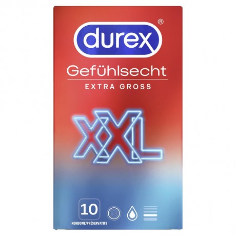 Durex Durex Gefuhlsecht extra gross Kondome Durex Feeling очень большие презервативы