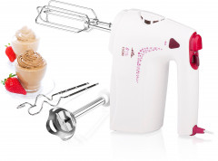 eta eta Handmixer CUORE ETA108990000, 350 W, Funktionen: Schlagen, Kneten und Mixen, 4 Drehzahlstufen, Taste MAX  ручной миксер eta CUORE ETA108990000, 350 Вт, функции: взбивание, замешивание и смешивание, 4 уровня скорости, кнопка MAX