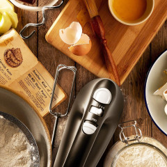 Duronic Duronic Handmixer, Duroni HM4BK Handruhrer, Mixer mit 400W  Ручной миксер Duronic, ручной миксер Duroni HM4BK, миксер мощностью 400 Вт