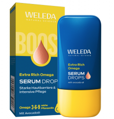 WELEDA Extra Rich Omega Serum Drops Сыворотка-капли с ценным маслом авокадо и омега-жирными кислотами для красивой кожи лица, 30мл