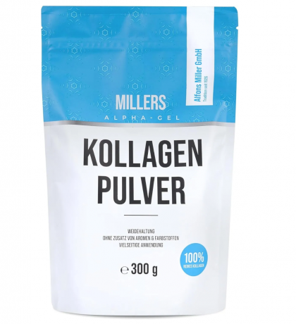 Alfons Miller Коллаген гидролизат (США), 300г порошок, пептиды для кожи суставов и волос