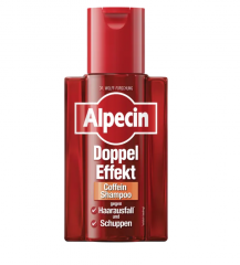 Alpecin Doppel Effekt Coffein-Shampoo, Шампунь для волос двойного действия от Перхоти и Выпадения Волос с Экстрактом Кофеина 200 мл
