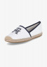 Tommy Hilfiger TH EMBROIDERED Espadrilles weiss TH ВЫШИВАННЫЙ Эспадрильи белый