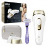 Braun IPL quot;Silk-expert Pro PL5157quot; White/Gold  ИПЛ &quot;Шелковый Эксперт Про PL5157&quot; Белое золото