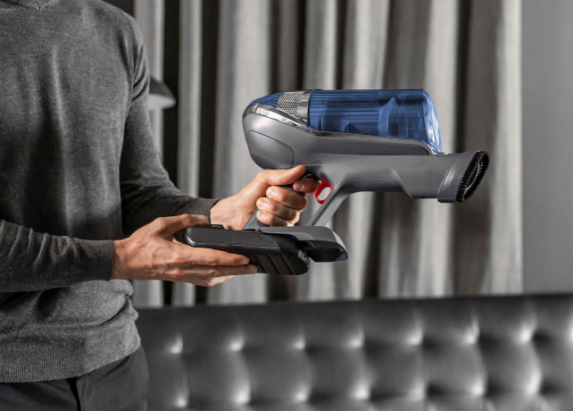 Rowenta Rowenta Akku-Hand-und Stielstaubsauger X Force Flex 11.60 AQUA RH9898, 300 W, beutellos, 45 Min. Laufzeit, herausnehmbarer Akku, Display mit Kontrollanzeige Беспроводной ручной пылесос Rowenta X Force Flex 11.60 AQUA RH9898, 300 Вт, без мешка, вр