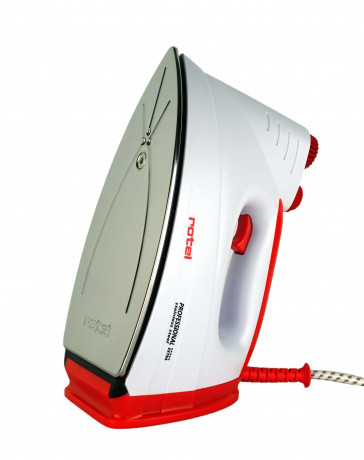 Rotel Dampfbugeleisen Professional Extra Edelstahlsohle 800 W in Rot  Паровой утюг Rotel Professional Extra с подошвой из нержавеющей стали мощностью 800 Вт красного цвета